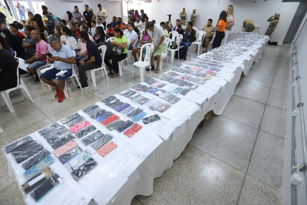 Meu Celular de Volta: com tecnologia piauiense, Governo do Estado recupera mais de 15 mil aparelhos roubados.