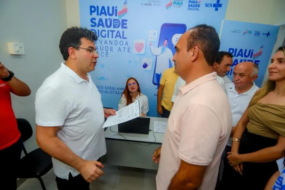 Governador Rafael Fonteles visita obras e autoriza investimento de R$ 3,4 milhões em Bocaina e São João da Canabrava.