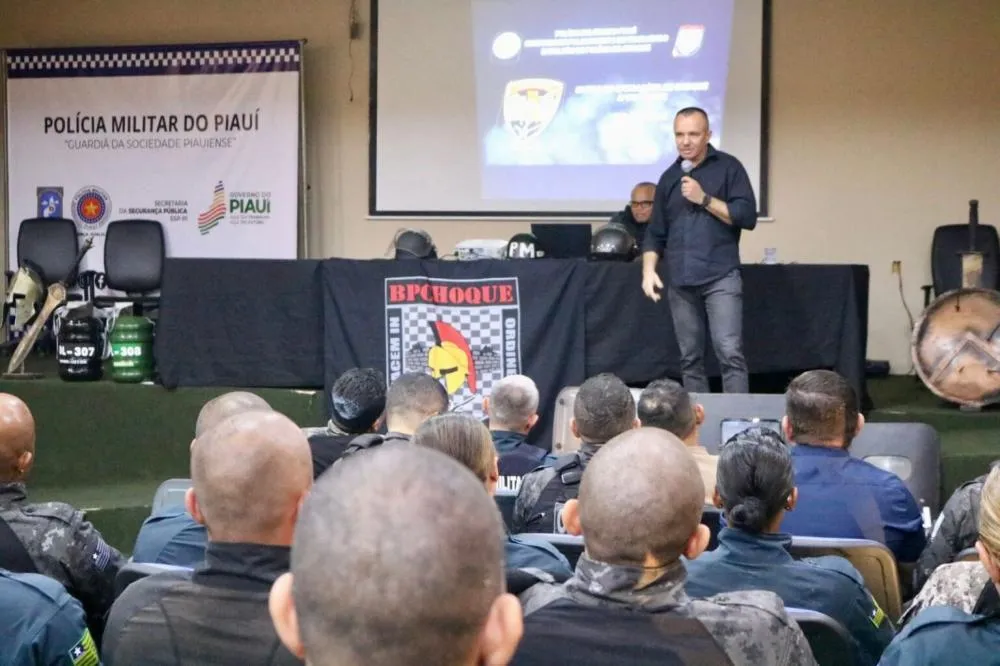 PM inicia novo Curso de Operações de Choque com 54 policiais e reforça integração entre forças de segurança no Piauí.