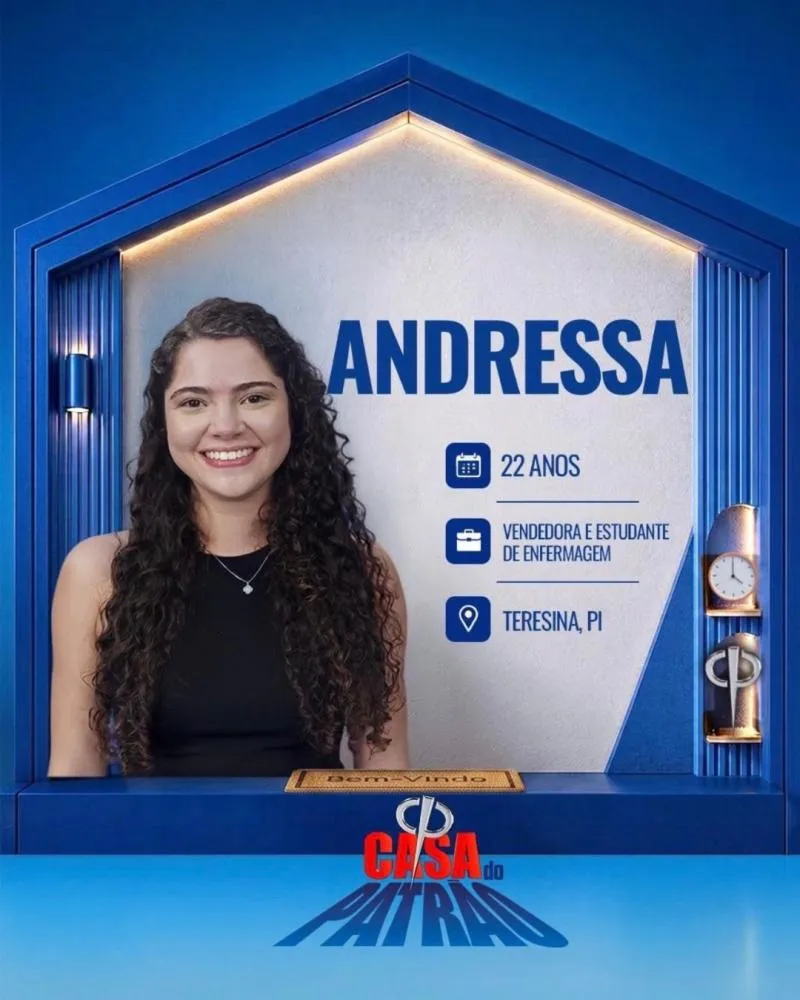 Casa do Patrão: Piauiense é uma das participantes do novo reality show da Record.