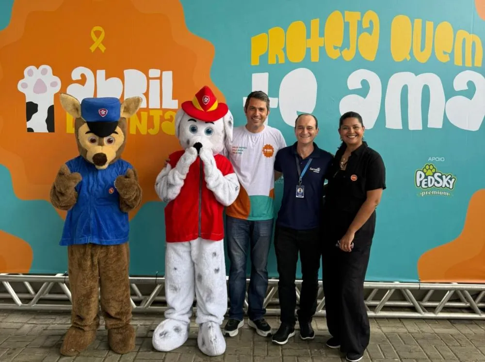 Campanha Abril Laranja realiza grande ação gratuita de cuidado e proteção animal em Teresina neste sábado (25).