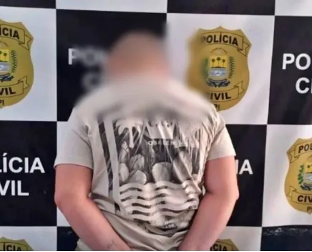 Em Santa Cruz do Piauí, homem é preso suspeito de estupro contra adolescente.