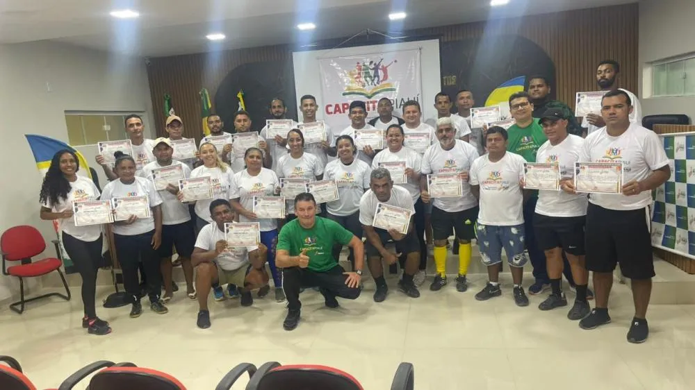Curso de Arbitragem forma 50 novos profissionais e impulsiona o esporte em Monsenhor Gil.