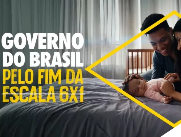 Governo Federal lançou neste domingo (3), uma campanha nacional pelo fim da escala de trabalho 6x1 sem redução de salário. 