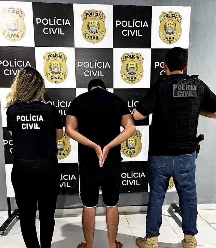 Em Esperantina, Homem é preso acusado de aplicar golpes em idosos em Morro do Chapéu do Piauí.