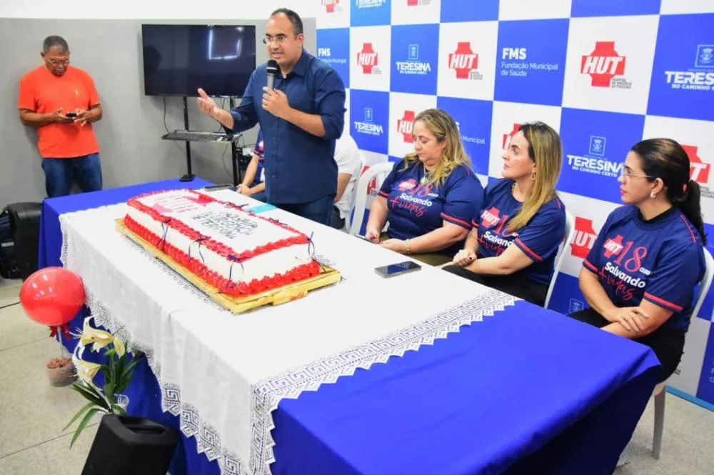 Hospital de Urgência de Teresina realizou uma solenidade em comemoração aos 18 anos do Hospital.