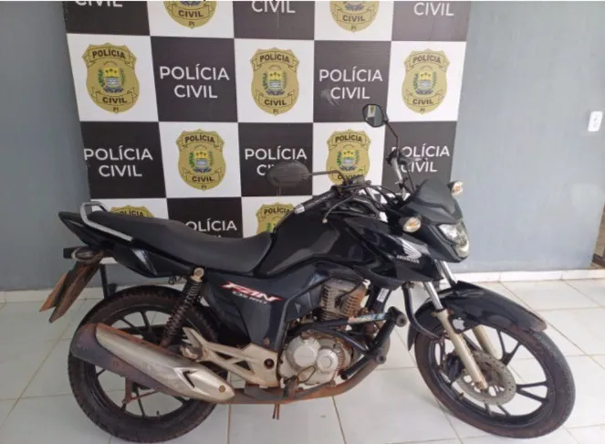 PRF recupera duas motocicletas com sinais identificadores adulterados em Esperantina.