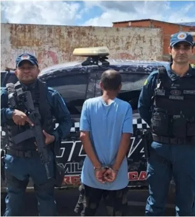 Homem é preso por suspeita de furtar equipamentos de instalação de energia solar em Água Branca.