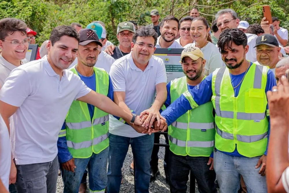 Governo do Piauí investe R$ 37 milhões em cerca de 70 obras de infraestrutura e mobilidade no município de União.