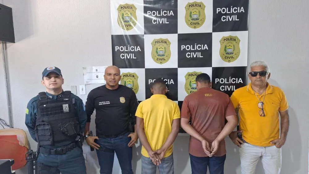 Integrantes do Bonde dos 40 suspeitos de expulsar famílias e se apropriar de casas são presos no município de Palmeirais.