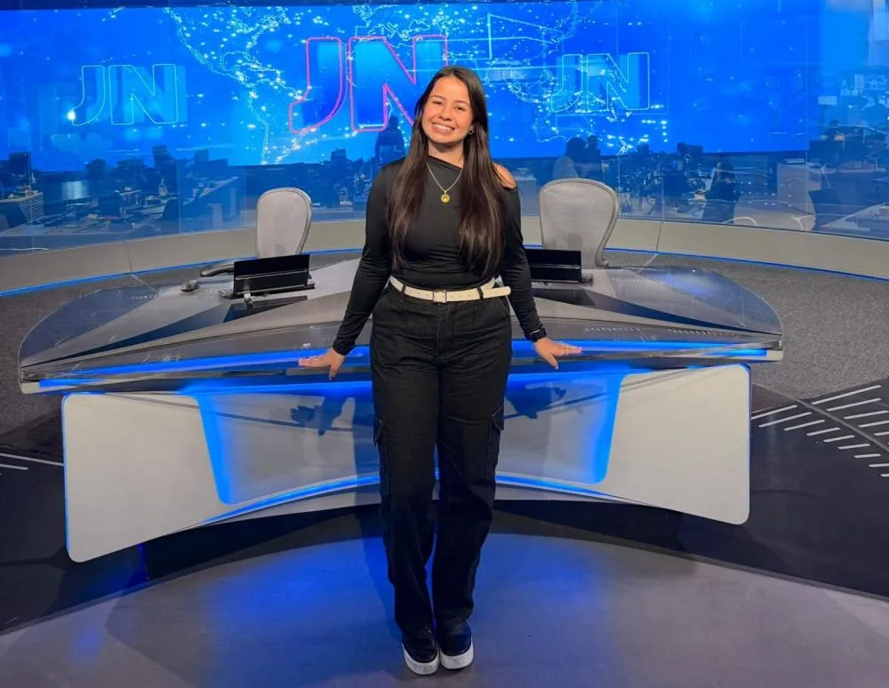 Estudante de Jornalismo da Uespi participa de imersão promovida por rede nacional de televisão.