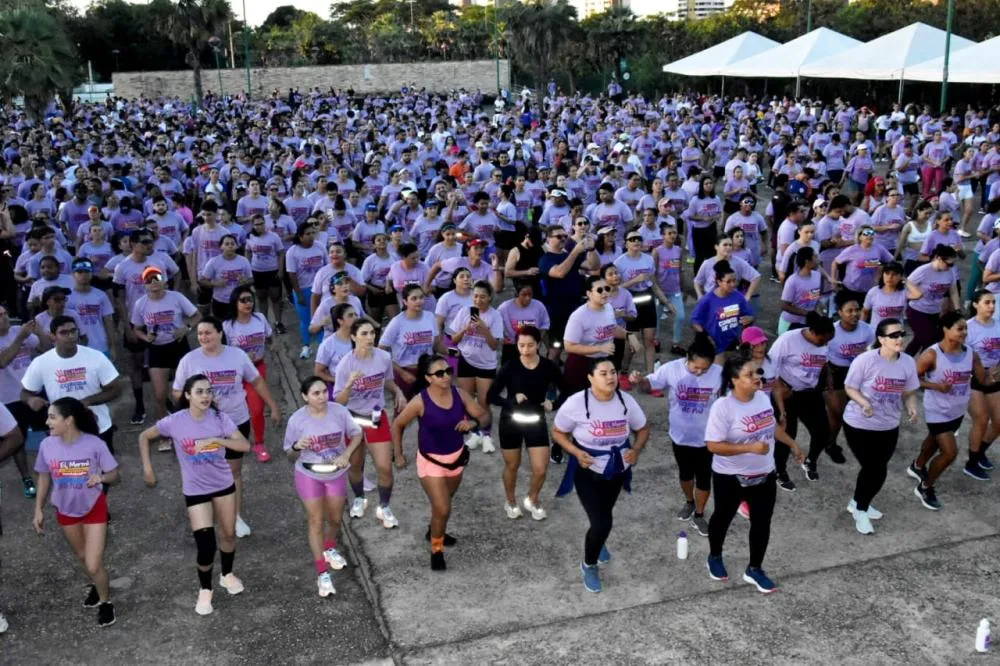Divulgada a programação da corrida contra o feminicídio; evento deve reunir 5 mil pessoas neste domingo(31) em Teresina.